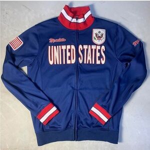 Mondetta Soccer Jacket Size Medium USA Men’s Track Warm Up Zip Unisex
